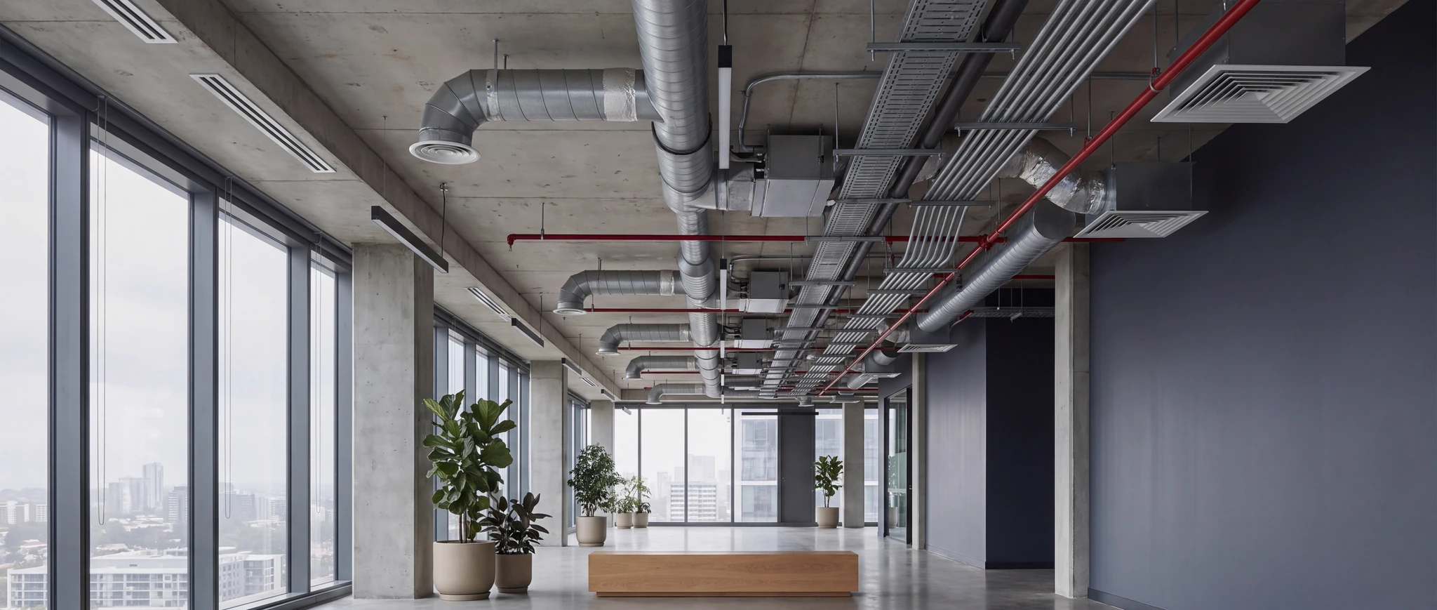 HVAC engineered office